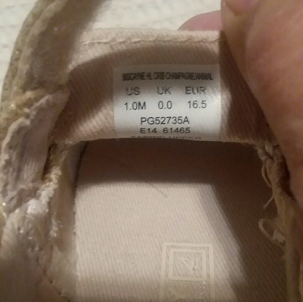 Sperry Girls Camo Print Boat Shoes